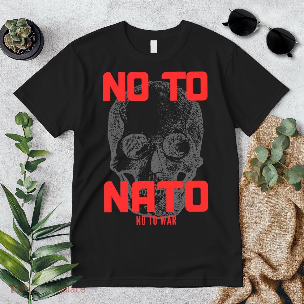 No To NATO Anti War Peace Ukraine Premium T-Shirt