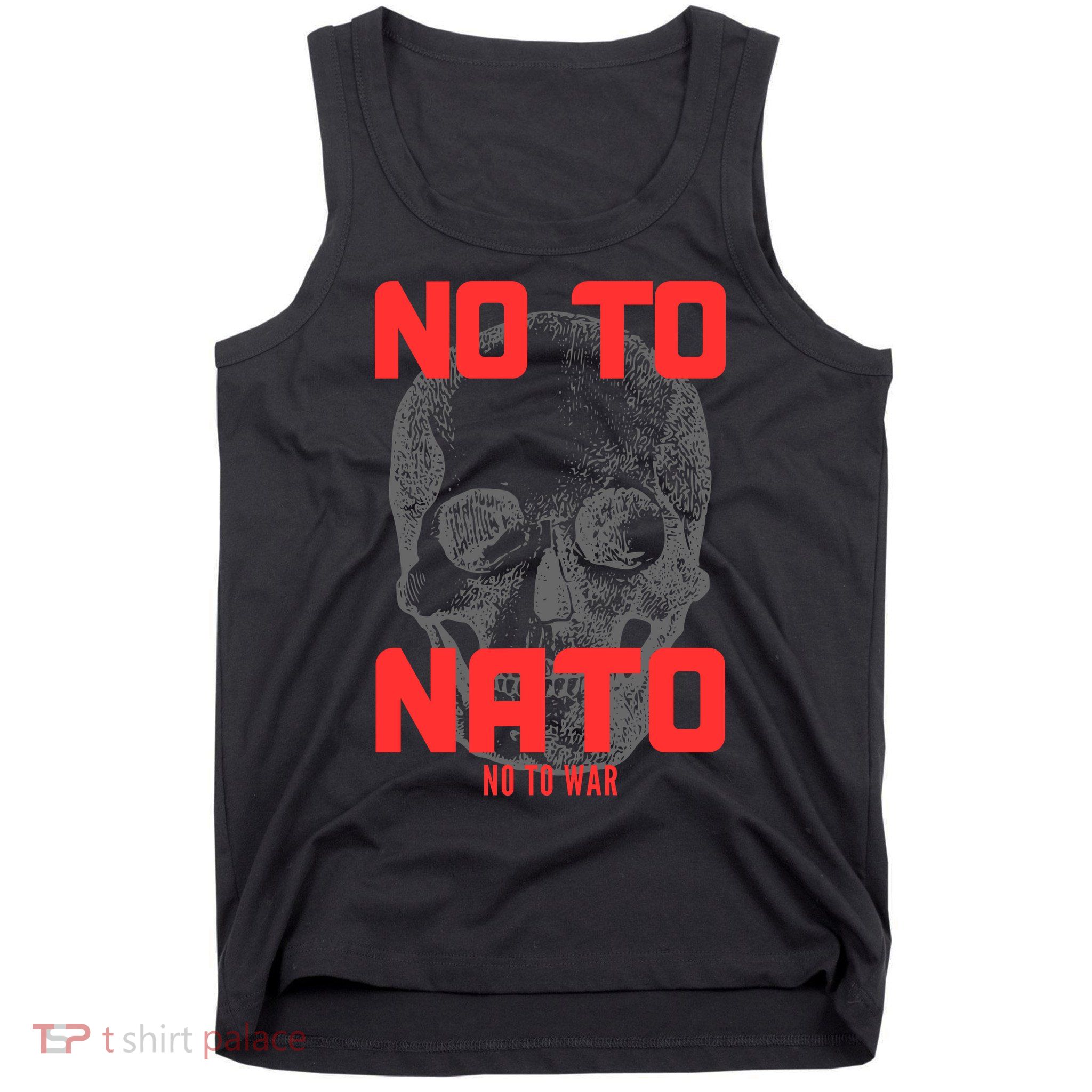 No To NATO Anti War Peace Ukraine Tank Top