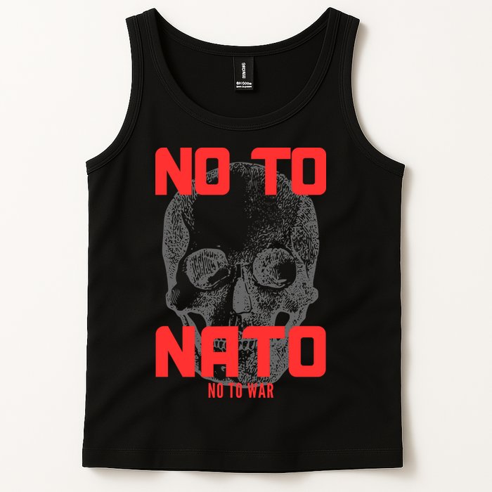 No To NATO Anti War Peace Ukraine Tank Top