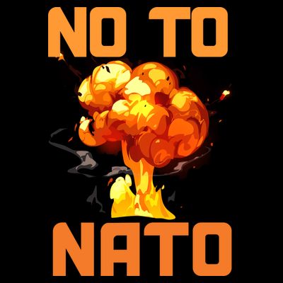 No To NATO Anti War Peace Ukraine T-Shirt