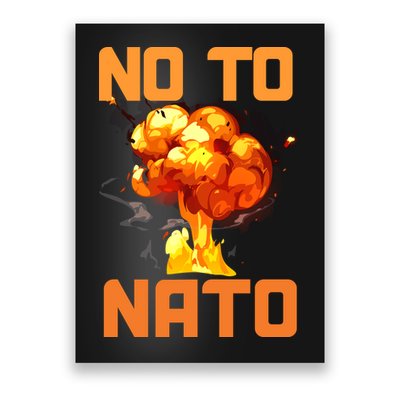 No To NATO Anti War Peace Ukraine Poster