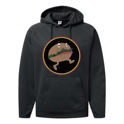 Nona The Ninth Burger Performance Fleece Hoodie