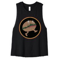 Nona The Ninth Burger Women's Racerback Cropped Tank