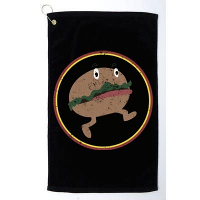 Nona The Ninth Burger Platinum Collection Golf Towel