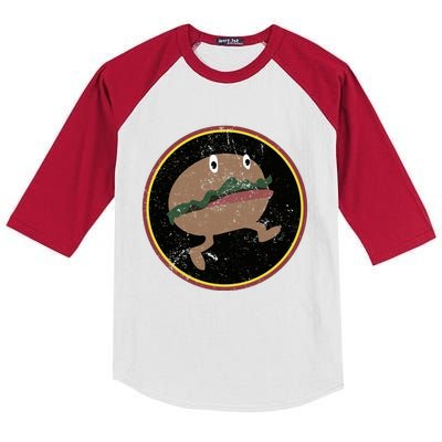 Nona The Ninth Burger Kids Colorblock Raglan Jersey