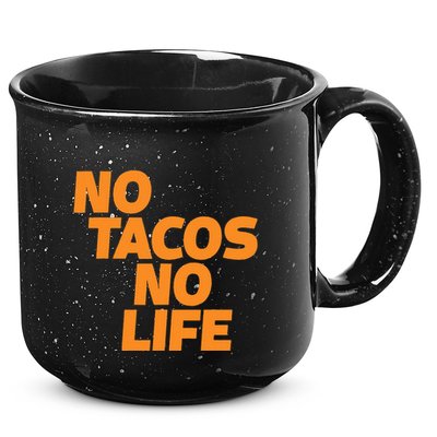 No Tacos No Life 15oz Campfire Ceramic Mug
