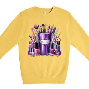 Nail Technician Premium Crewneck Sweatshirt