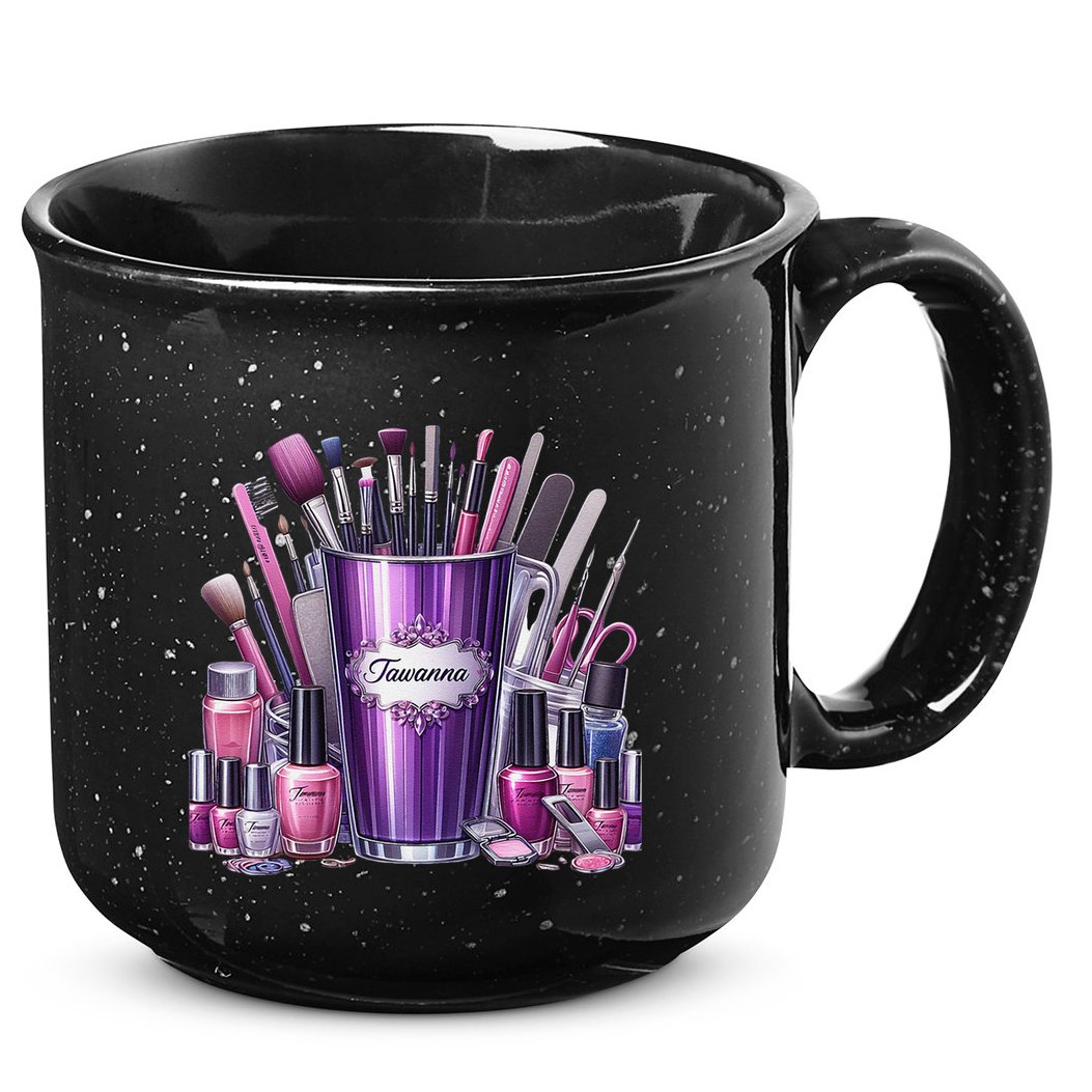 Nail Technician 15oz Campfire Ceramic Mug