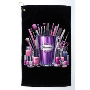 Nail Technician Platinum Collection Golf Towel