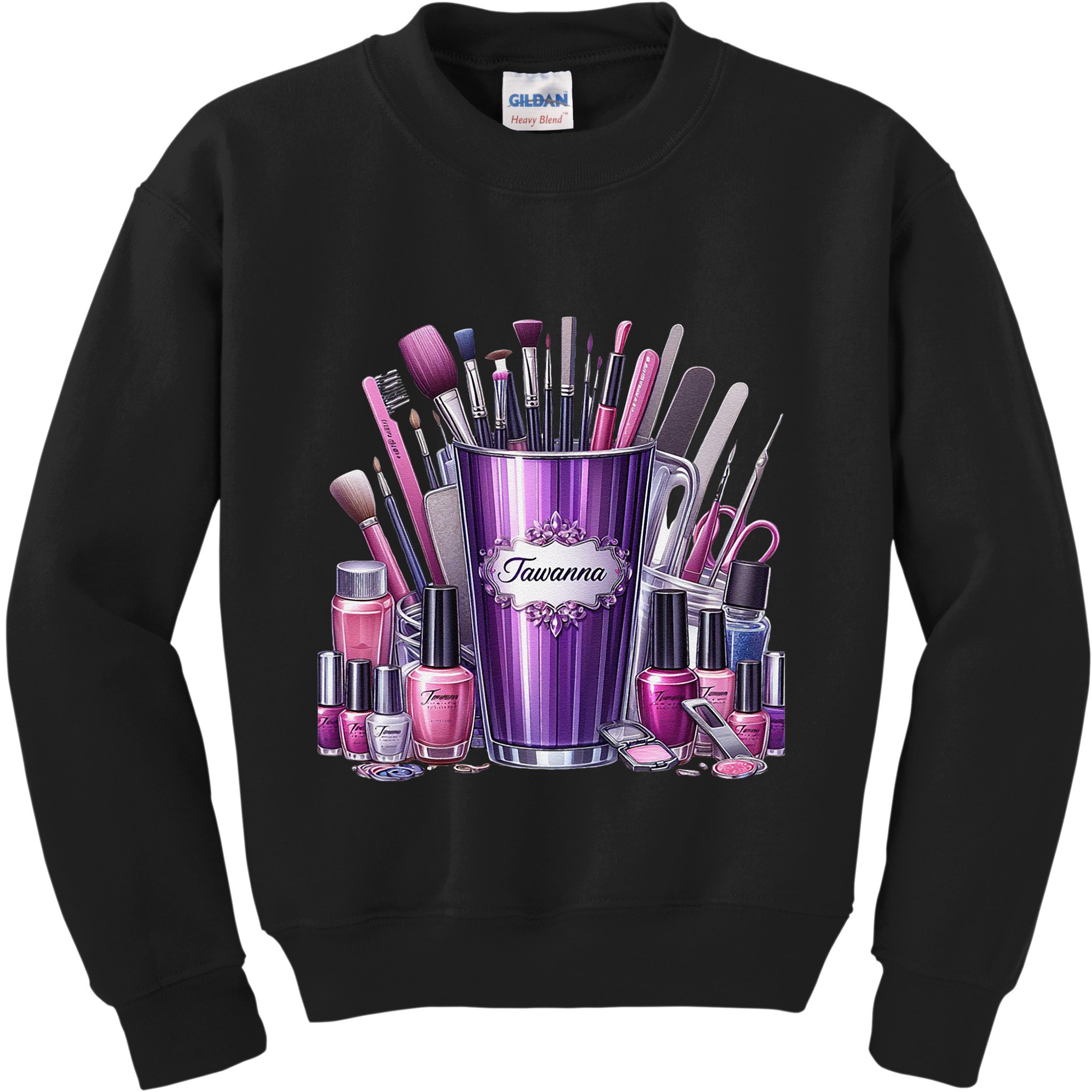Nail Technician Kids Sweatshirt