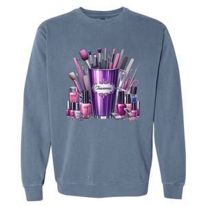 Nail Technician Garment-Dyed Sweatshirt