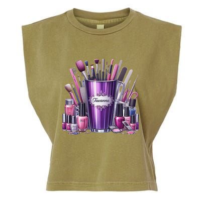 Nail Technician Garment-Dyed Women's Muscle Tee