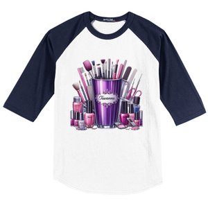 Nail Technician Baseball Sleeve Shirt