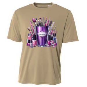 Nail Technician Cooling Performance Crew T-Shirt