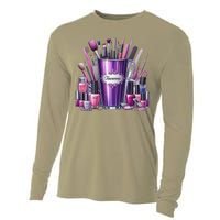 Nail Technician Cooling Performance Long Sleeve Crew