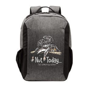 Nut Today Nut Tomorrow Either Squirrel Vector Backpack