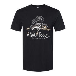 Nut Today Nut Tomorrow Either Squirrel Softstyle CVC T-Shirt