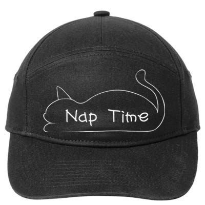 Nap Time 7-Panel Snapback Hat