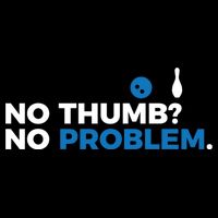 No Thumb No Problem Two Handed Bowling Bowler Meaningful Gift 7-Panel Snapback Hat