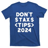 No Tax On Tips Vote Trump 2024 Take America Back Protrump Cute Gift T-Shirt