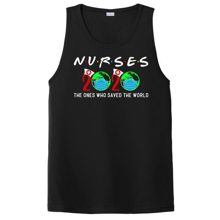 Nurses The Ones Who Saved The World PosiCharge Competitor Tank