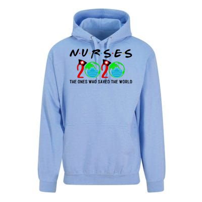 Nurses The Ones Who Saved The World Unisex Surf Hoodie