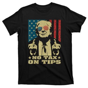 No Tax On Tips Copy Cat Kamala Vote Trump 2024 T-Shirt