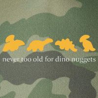 Never Too Old For Dino Nuggets Legacy Tie Dye Trucker Hat