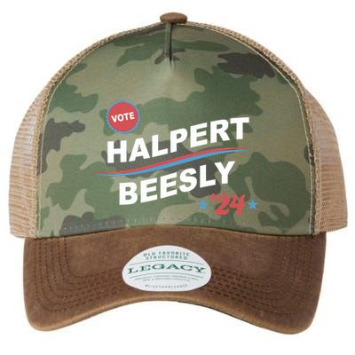 Nbcstore The Office Vote Halpert Beesly 24 Legacy Tie Dye Trucker Hat