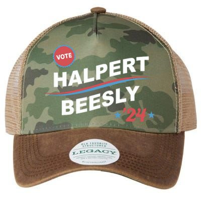 Nbcstore The Office Vote Halpert Beesly 24 Legacy Tie Dye Trucker Hat