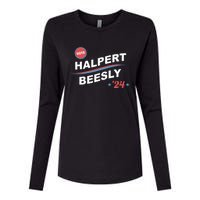 Nbcstore The Office Vote Halpert Beesly 24 Womens Cotton Relaxed Long Sleeve T-Shirt