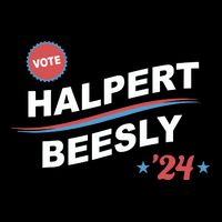 Nbcstore The Office Vote Halpert Beesly 24 7-Panel Snapback Hat