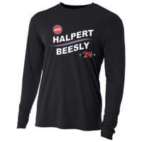 Nbcstore The Office Vote Halpert Beesly 24 Cooling Performance Long Sleeve Crew