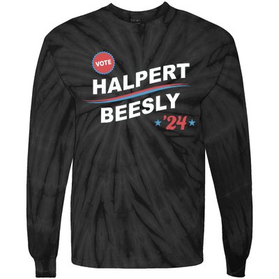 Nbcstore The Office Vote Halpert Beesly 24 Tie-Dye Long Sleeve Shirt