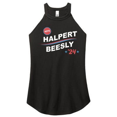 Nbcstore The Office Vote Halpert Beesly 24 Women's Perfect Tri Rocker Tank