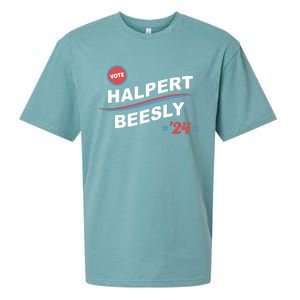 Nbcstore The Office Vote Halpert Beesly 24 Sueded Cloud Jersey T-Shirt