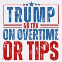 No Tax On Overtime Or Tips Cool Comfort Performance Bucket Hat