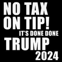 No Taxes On Tips! Trump Idea Address The Waitress’S Problem Poster