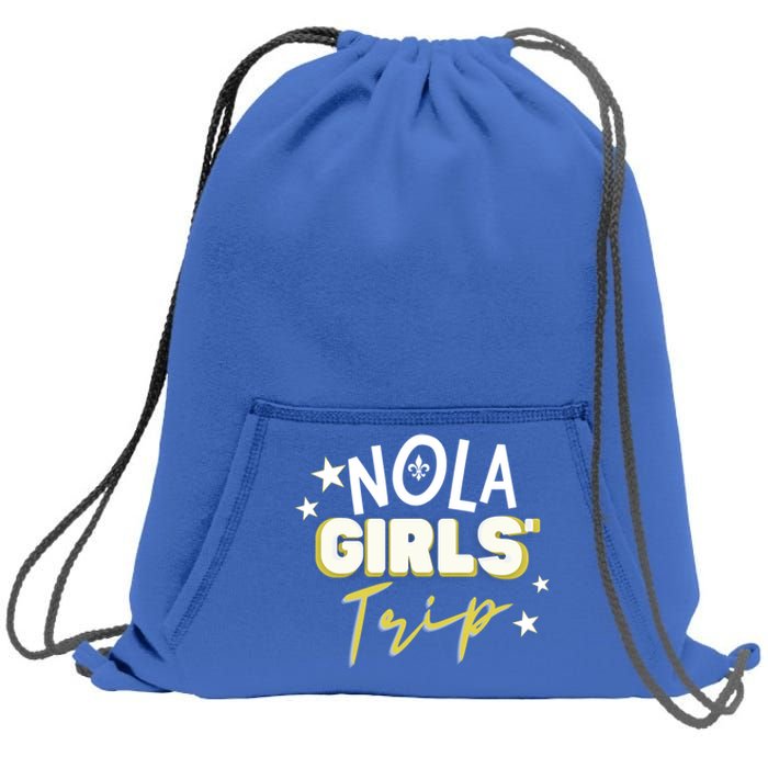 Nola Trip/new Orleans Vacation Gift Sweatshirt Cinch Pack Bag