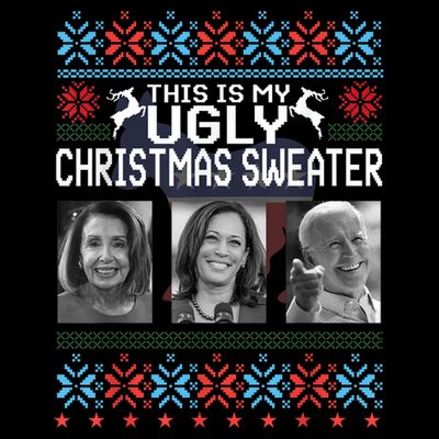 Now Thats One Ugly Christmas Sweater Joe Biden Harris Jill T-Shirt