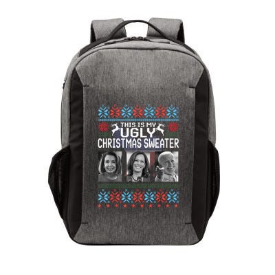 Now Thats One Ugly Christmas Sweater Joe Biden Harris Jill Vector Backpack