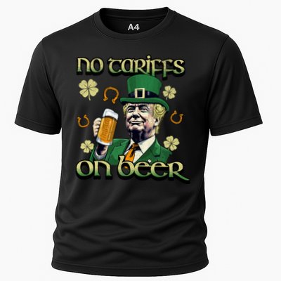 No Tariffs On Beer Funny St Patricks Day Trump Performance Shirt