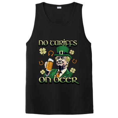 No Tariffs On Beer Funny St Patricks Day Trump PosiCharge Competitor Tank
