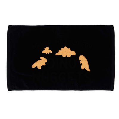 Never Too Old For Dino Nuggets Funny Dinosaur Nuggets Microfiber Hand Towel