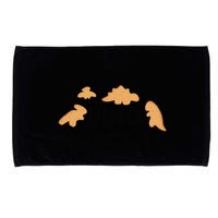 Never Too Old For Dino Nuggets Funny Dinosaur Nuggets Microfiber Hand Towel