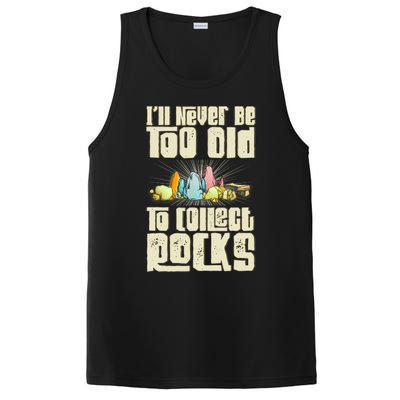 Never Too Old To Collect Rocks Rockhounding Rockhounds PosiCharge Competitor Tank