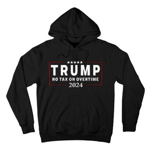 No Tax On Over Time Trump 2024 Voting For 47th President Hoodie