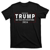 No Tax On Over Time Trump 2024 Voting For 47th President T-Shirt