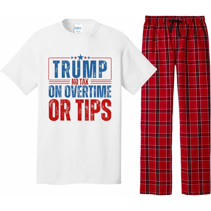 No Tax On Overtime Or Tips Pajama Set