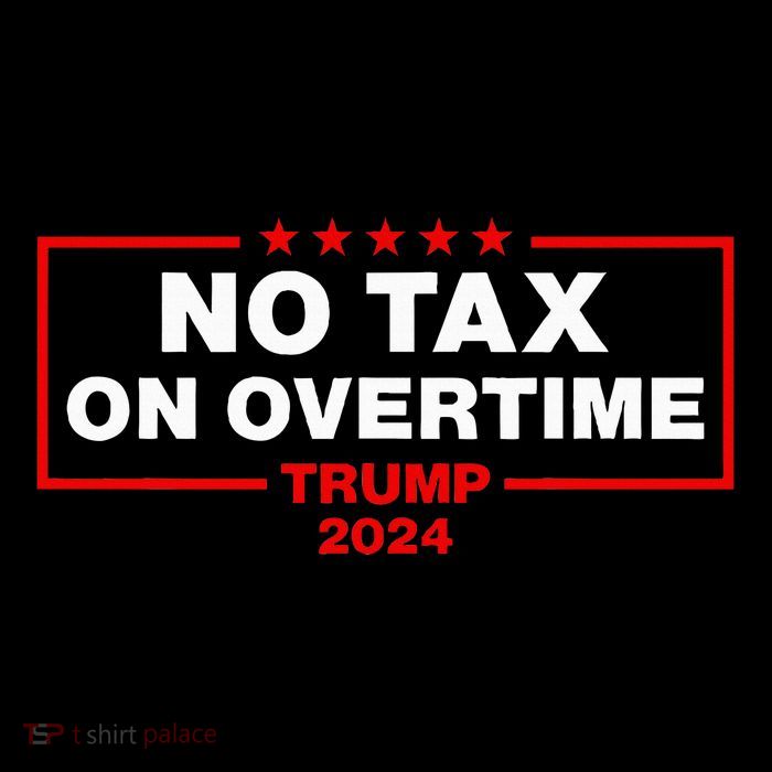 No Tax Overtime Vote Trump Vance 2024 Baby Bodysuit